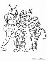 Carnival Coloring Costumes Bee Pages Color Pirate Tiger Costume Print sketch template