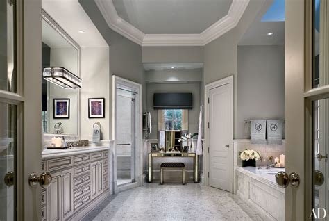 luxury bathrooms  celebrity homes  architectural digest