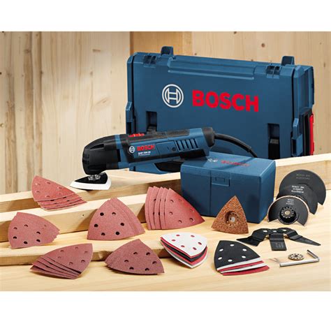 toolstop bosch gop  ce professional multicutter pro kit   boxx  accessories