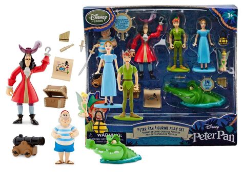 walt disneys peter pan collectible figure set amazoncouk toys games peter pan disney