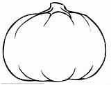 Pumpkin Coloring sketch template