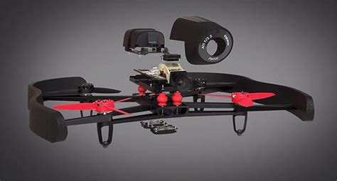pin  anthony uva  exploded view parrot drone quadcopter drone