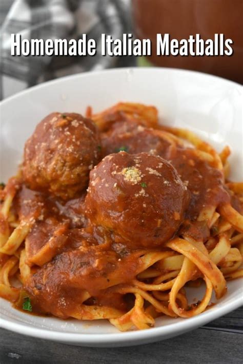 Authentic Italian Meatball Recipe Juggling Act Mama