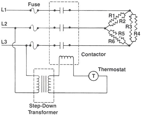 phase scr heater wiring diagram