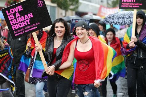 belfast gets colourful as ireland s largest gay lesbian bisexual and