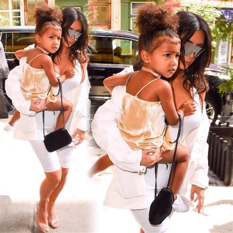 Kim Kardashian And Daughter North West Look Fabulous As