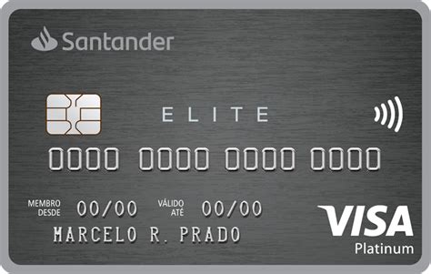 Cartão De Crédito Santander Elite Visa Platinum • Falando De Viagem