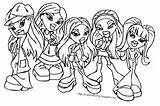 Bratz sketch template