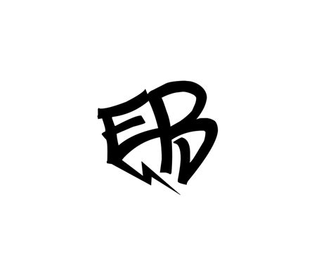 eb eb logo concept  jonatan pogran  dribbble  eb major  means eb ab  bb
