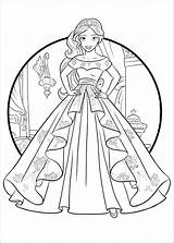 Elena Avalor Coloring Pages Kids Color Print sketch template
