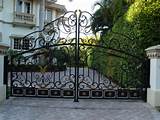 Wrought Iron Gate Openers Photos