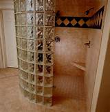 Aqua Glass Shower Walls Images