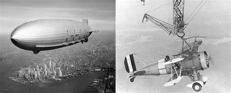 bizarre history  flying aircraft carriers