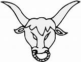 Horns Bull Clipartmag sketch template