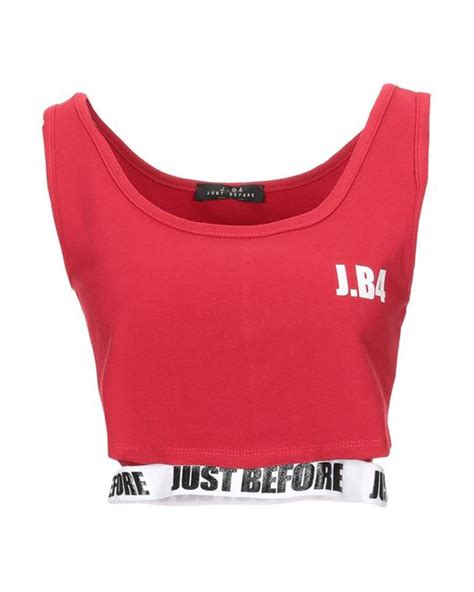 j·b4 just before fleece top in red lyst