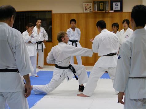 shiramizu japan karate dojo    work routine