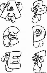 Coloring Pages Alphabet Mouse Kids Printable Info Preschool Letters Color Visit Book sketch template