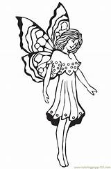 Coloring Pages Fairies Fairy Disney Printable Cartoon Print Color Cartoons Popular Comments sketch template