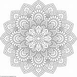 Mandalas Mandala Coloring Pages Flower Printable Adult Colouring Sheets Drawing Books Getcoloringpages Para Geometric Color Flowers Imprimir Painting Guardado Desde sketch template