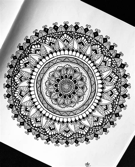 doodle zentangle patterns doodle mandala art