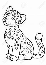 Jaguar Coloringbay Giaguaro Bambino Smiles Realistic Sveglio Fumetto Childrencoloring Sonrisas Svegli Pagine Coloritura Piccoli Sorrisi sketch template