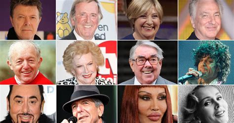 celebrity deaths 2016 the showbiz stars we lost too soon huffpost uk