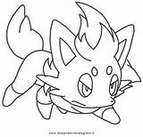 Pokemon Printable Coloring Zorua Pages Step Drawing Draw Easy Color Az Tutorial Colouring Kids Pokémon Template sketch template