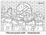 Ghostbusters Coloring Pages Printable Print Kids Color Book Sheets Adults Puft Stay Ghost Live Squadgoals Busters Ultimate Party Papercraft Movie sketch template