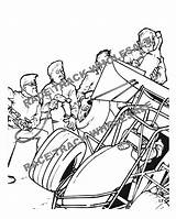Sprint Car Coloring Pages Lil Racer Drawing Getdrawings Getcolorings sketch template
