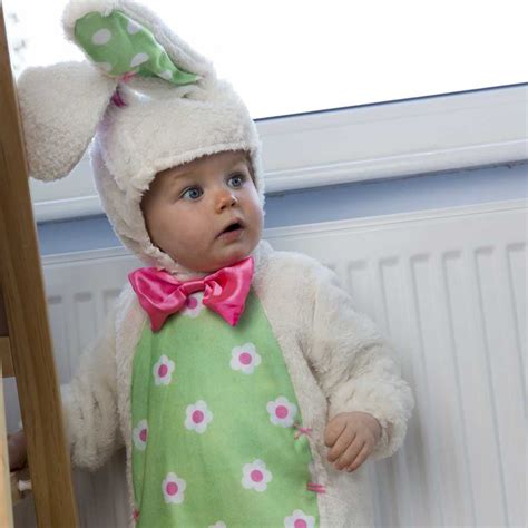 deluxe easter bunny baby fancy dress costume time  dress