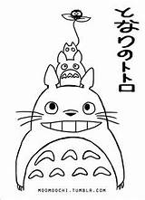 Totoro Ghibli Neighbor Miyazaki Coloriage Pintar Bento Sheets トトロ 塗り絵 Pas となり Tonari かわいい Yonemura Hayao Earthsea Tales Pasapasdechat Enregistrée sketch template