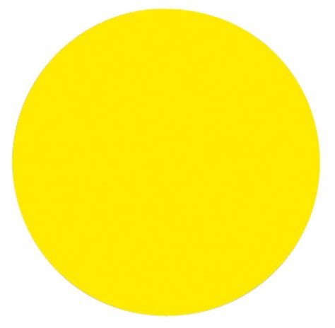bodenmarkierung selbstklebend kreis durchm  mm farbe gelb ve