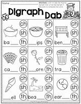 Worksheets Phonics Sh Kindergarten Ch Spelling Reading sketch template