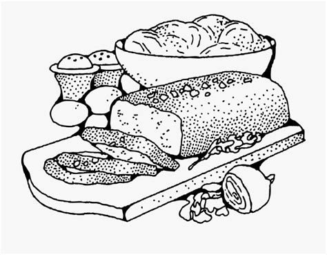 clipart food outline picture  clipart food outline