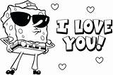 Spongebob Coloring Pages Printable Valentine Patrick Sheets Sponge Kids Squarepants Police Christmas Drawing Cards Print Clipart Color Bubakids Gary Little sketch template