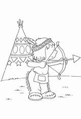 Indianer Indianen Ausmalbilder Indiani Indios Disegni Indien Indiano Bambini Colouring Indio Colorare Teepee Vocales Yakari Animaatjes Tipi Amercian Malvorlagen Indians sketch template