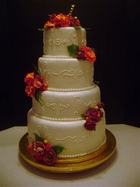 marymel cakes  tier wedding cake