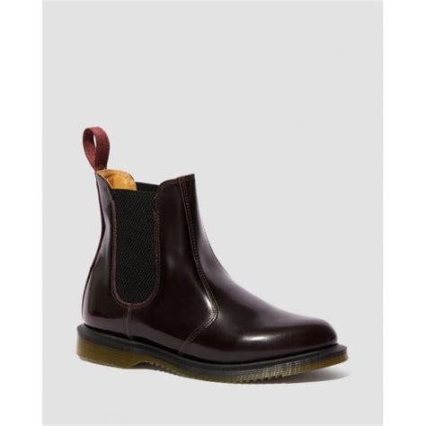 dr martens flora chelsea boot  cherry red arcadiaparkinsons lifestyle