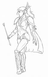 Coloring Pages Warcraft Paladin Sexy Adult Colouring Girls sketch template
