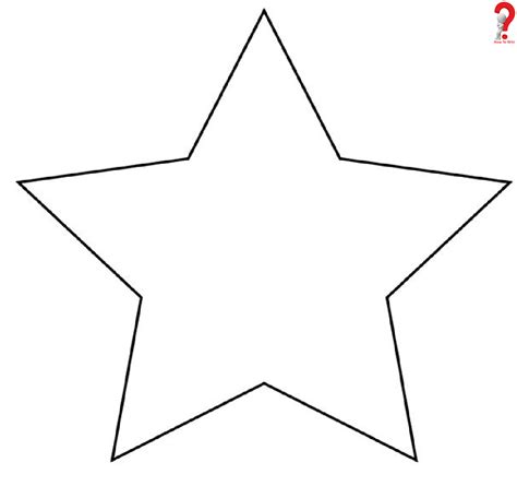 star template   templates printable