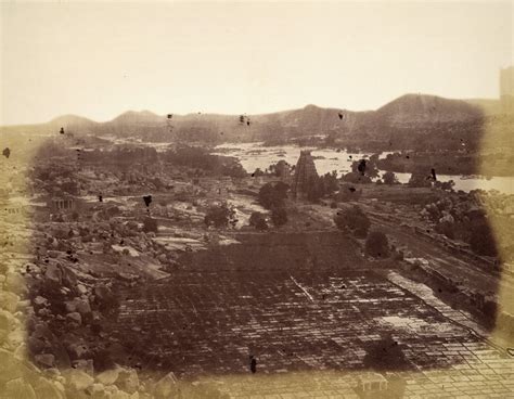 general view of vijayanagara from the top of matanga hill