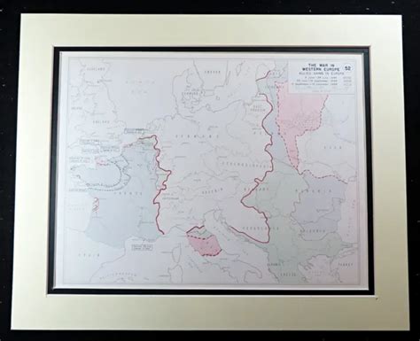 ww allied invasion  europe map territorial gains  liberation
