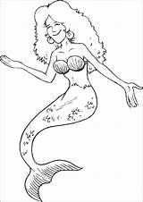 Meerjungfrau Pages Coloring Mermaids Fantasy Ausmalbilder Ausmalen Zum Von Admin April Coloringpagebook Advertisement sketch template