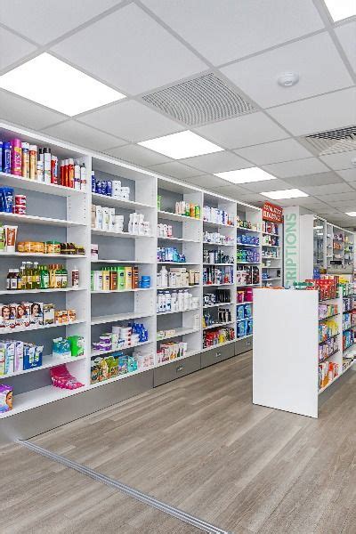 pharmacy shelving design installation   shelving design