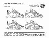 Srlo Armour Kicksart sketch template