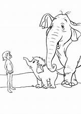 Colorare Disegni Elefanti Elefante Pianetabambini Animali Altri Singolarmente Versione sketch template