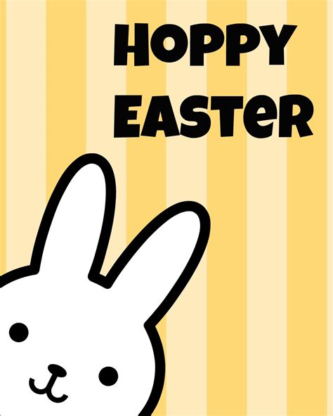 hoppy easter bunny printables organize  decorate
