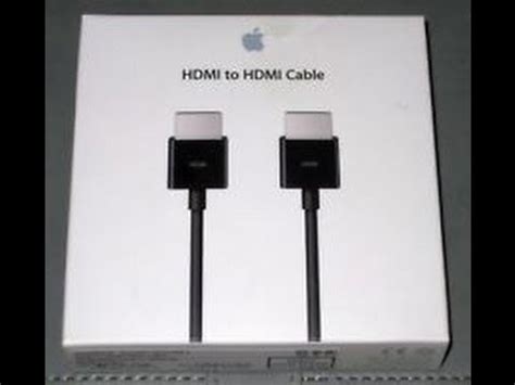 unboxing apple hdmi cable youtube