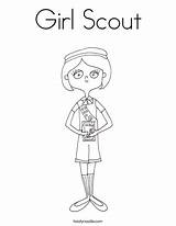 Scout Girl Coloring Pages Scouts Brownie Twistynoodle Junior Sheets Noodle Print Daisy Ll Printables Template Favorites Login Add sketch template