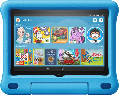amazon fire hd  kids edition  generation  tablet gb blue bwddtg  buy